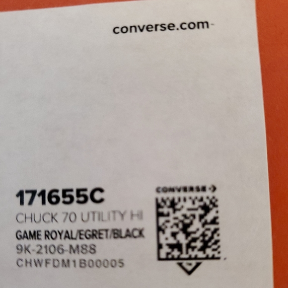 CONVERSE Chuck 70 Utility Hi"Hybrid Function" Unisex, Mens Sz Various / 171655C - Picture 12 of 13